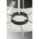 Hangar 2 Light 16 inch Brushed Nickel Semi-Flush Mount Convertible Ceiling Light, Design Series
